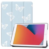 iMoshion Coque tablette Design Trifold iPad 9 (2021) 10.2 pouces / iPad 8 (2020) 10.2 pouces / iPad 7 (2019) 10.2 pouces - Butterfly