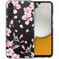 iMoshion Coque Design Samsung Galaxy A34 (5G) - Fleur - Rose