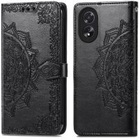 imoshion Etui de téléphone portefeuille Mandala Oppo A18 / Oppo A38 - Noir