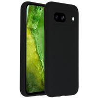 Accezz Coque Liquid Silicone Google Pixel 8a - Noir