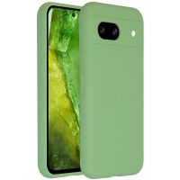 Accezz Coque Liquid Silicone Google Pixel 8a - Vert