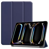iMoshion Coque tablette Trifold iPad Pro 13 (2024) M4 - Bleu foncé