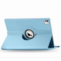 iMoshion Coque tablette rotatif à 360° iPad Pro 13 (2024) M4 - Bleu clair