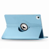 iMoshion Coque tablette rotatif à 360° iPad Air 13 pouces (2024) M2 - Bleu clair