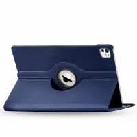 iMoshion Coque tablette rotatif à 360° iPad Pro 11 (2024) M4 - Bleu foncé