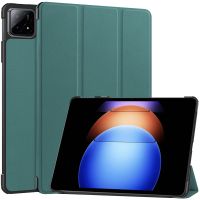 iMoshion Coque tablette Trifold Xiaomi Pad 6S Pro 12.4 - Vert foncé