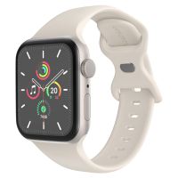 imoshion Bracelet en silicone⁺ Apple Watch Series 1-9 / SE - 38/40/41 mm - Lumière stellaire - Taille S/M