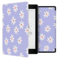 imoshion Design Slim Hard Case Sleepcover Kobo Aura One - Flowers Distance