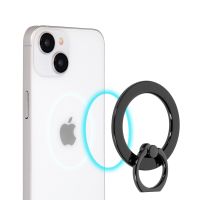 Selencia Bague téléphone MagSafe - Noir