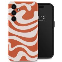 Selencia Coque arrière Vivid Samsung Galaxy A35 - Dream Swirl Orange