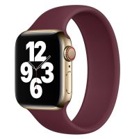 Apple Bracelet Boucle unique Apple Watch Series 1-10 / SE / Ultra (2) - 42/44/45/46/49 mm - Taille 11 - Plum