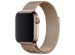 Apple ﻿Bracelet à boucle Milanais Apple Watch Series 1-9 / SE - 38/40/41 mm - Dorée