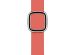 Apple Leather Band Modern Buckle Apple Watch Series 1-9 / SE - 38/40/41 mm / Series 10 - 42 mm - Taille S - Pink Citrus