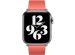 Apple Leather Band Modern Buckle Apple Watch Series 1-9 / SE - 38/40/41 mm / Series 10 - 42 mm - Taille S - Pink Citrus