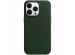 Apple Coque Leather MagSafe iPhone 13 Pro - Sequoia Green