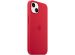 Apple Coque en silicone MagSafe iPhone 13 Mini - Rouge