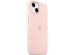 Apple Coque en silicone MagSafe iPhone 13 - Chalk Pink