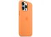 Apple Coque en silicone MagSafe iPhone 13 Pro - Marigold