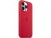 Apple Coque en silicone MagSafe iPhone 13 Pro - Rouge