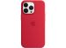 Apple Coque en silicone MagSafe iPhone 13 Pro - Rouge