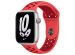 Apple Nike Sport Apple Watch Series 1-9 / SE / Ultra (2) - 42/44/45/49 mm - Bright Crimson / Gym Red