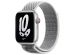 Apple Nike Sport Loop bracelet Apple Watch Series 1-10 / SE / Ultra (2) - 42/44/45/46/49 mm - Summit White / Black