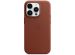 Apple Coque Leather MagSafe iPhone 14 Pro - Umber