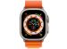 Apple Alpine Loop Band Apple Watch Series 1-10 / SE / Ultra (2) - 42/44/45/46/49 mm - Taille M - Orange