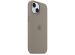 Apple Coque en silicone MagSafe iPhone 15 - Clay