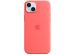Apple Coque en silicone MagSafe iPhone 15 Plus - Guava