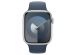 Apple Sport Band Apple Watch Series 1-10 / SE / Ultra (2) - 42/44/45/46/49 mm - Taille S/M - Storm Blue