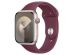 Apple Sport Band Apple Watch Series 1-10 / SE / Ultra (2) - 42/44/45/46/49 mm - Taille M/L - Mulberry