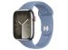 Apple Sport Band Apple Watch Series 1-10 / SE / Ultra (2) - 42/44/45/46/49 mm - Taille M/L - Winter Blue