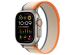 Apple Bracelet Trail Loop Apple Watch Series 1-9 / SE / Ultra (2) - 42/44/45/49 mm - Taille S/M - Orange / Beige