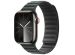 Apple Bracelet à maillons magnétique FineWoven Apple Watch Series 1-9 / SE - 38/40/41 mm / Series 10 - 42 mm - Taille S/M - Evergreen