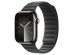 Apple Bracelet à maillons magnétique FineWoven Apple Watch Series 1-9 / SE - 38/40/41 mm / Series 10 - 42 mm - Taille M/L - Evergreen