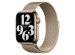 Apple Bracelet à boucle Milanais Apple Watch Series 1-10 / SE / Ultra (2) - 42/44/45/46/49 mm - Gold