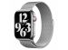 Apple Bracelet à boucle Milanais Apple Watch Series 1-9 / SE / Ultra (2) - 42/44/45/49 mm - Silver