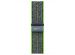 Apple Nike Sport Loop bracelet Apple Watch Series 1-9 / SE - 38/40/41 mm - Bright Green/Blue