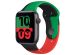 Apple Sport Band Apple Watch Series 1-10 / SE / Ultra (2) - 42/44/45/46/49 mm - Taille M/L - Black Unity