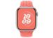 Apple Nike Sport Band Apple Watch Series 1-9 / SE / Ultra (2) - 42/44/45/49 mm - Taille S/M - Magic Ember