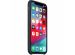 Apple Coque en silicone iPhone Xs / X - Noir