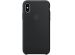 Apple Coque en silicone iPhone Xs / X - Noir