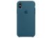 Apple Coque en silicone iPhone X - Cosmos Blue