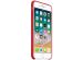 Apple Coque en silicone iPhone 8 Plus / 7 Plus - Rouge