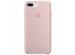 Apple Coque en silicone iPhone 8 Plus / 7 Plus - Pink Sand