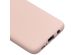 Accezz Coque Liquid Silicone Samsung Galaxy S10e - Rose