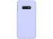 Accezz Coque Liquid Silicone Samsung Galaxy S10e - Violet