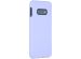 Accezz Coque Liquid Silicone Samsung Galaxy S10e - Violet