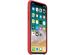 Apple Coque en silicone iPhone X - Red Raspberry